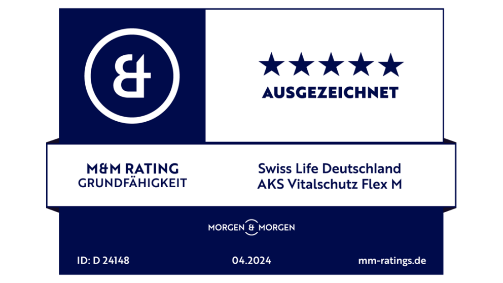 Morgen & Morgen | Rating AKS Vitalschutz Flex M, Stand 05/2023