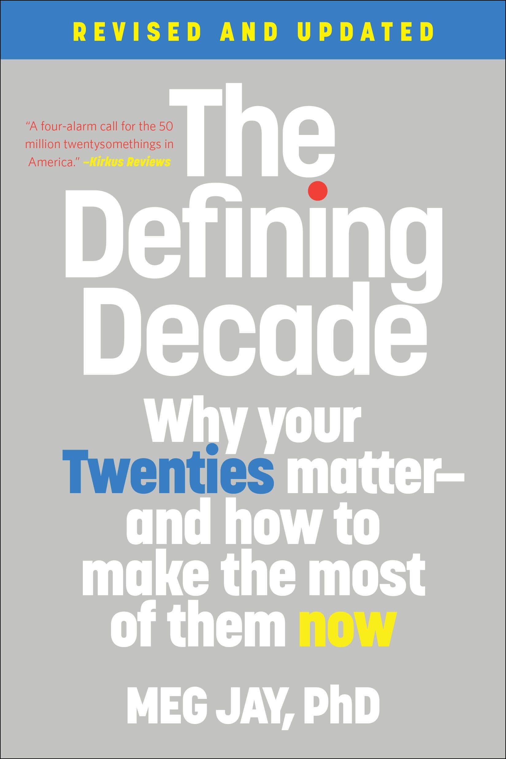 Buchcover "The Defining Decade" von Meg Jay