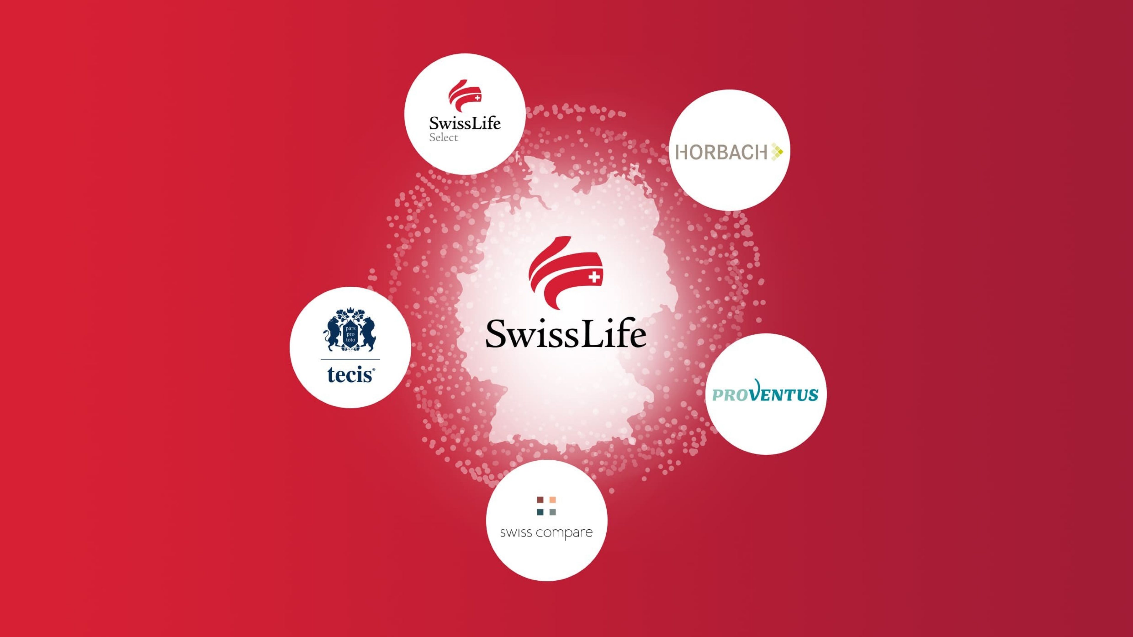Swiss Life ist ein führender Anbieter von Finanz- und Vorsorgelösungen und tritt mit mehreren Marken auf dem deutschen Markt auf. Die Marken Swiss Life Select, tecis, HORBACH und Proventus stehen für eine ganzheitliche und persönliche Finanzberatung mit individuellen Lösungen nach dem Best-Select-Prinzip.